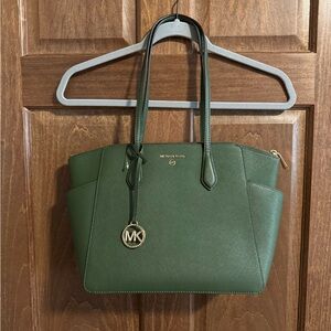 Michael Kors Marilyn Amazon Green Tote Bag